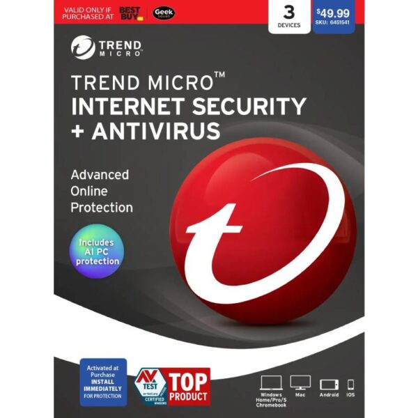 Trend Micro - Internet Security + Antivirus